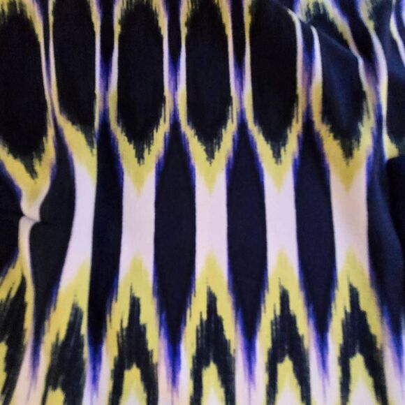 London Times Womens Plus Size Geometric Sleeveless Sheath Dress Size 16W - Picture 9 of 11